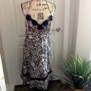 Ombré halter dress.